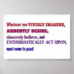 Vividly Imagine Poster