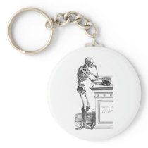 Vivitur Ingenio - Skeleton Keychain