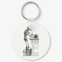 Vivitur Ingenio - Skeleton keychains