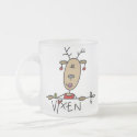 Vixen Reindeer Christmas Tshirts and Gifts Mugs