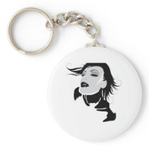 Vixen Woman Tieixen Woman Keychain