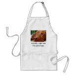 Vizsla - Actually, right now I'm quite b... aprons