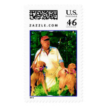 Vizsla Buddies postage