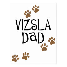 Vizsla Dad Postcard
