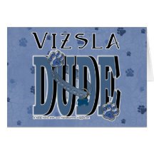 Vizsla DUDE Greeting Cards