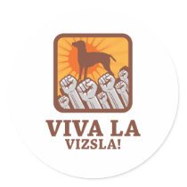 Vizsla Stickers