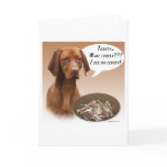 Vizsla Turkey cards