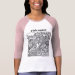 Ladies 3/4 Sleeve Raglan (Fitted)