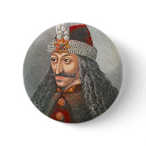 Vlad the Impaler Pinback buttons