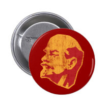 vladimir lenin cccp portrait buttons