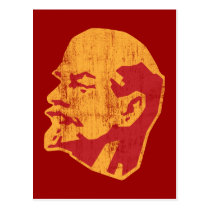 vladimir lenin cccp portrait postcards