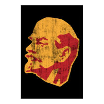 vladimir lenin cccp portrait posters