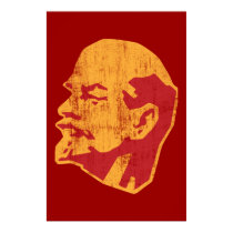 vladimir lenin cccp portrait posters