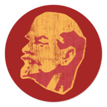 vladimir lenin cccp portrait stickers
