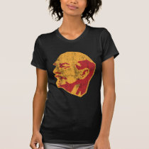 vladimir lenin cccp portrait t-shirts