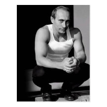 Vladimir Putin Post Card