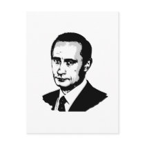 Vladimir Putin Postcard