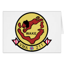 VMA-211 Wake Island Avengers cards