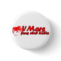 VMars button red by sarapi VMars button red