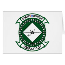 VMFAT-101 Sharp Shooters Card
