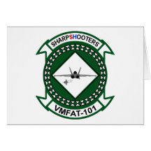 VMFAT-101 Sharp Shooters Card