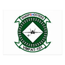 VMFAT-101 Sharp Shooters Post Cards