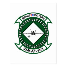 VMFAT-101 Sharp Shooters Post Cards