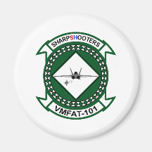 VMFAT-101 Sharp Shooters Refrigerator Magnets