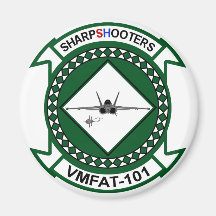 VMFAT-101 Sharp Shooters Refrigerator Magnets