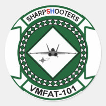 VMFAT-101 Sharp Shooters Sticker