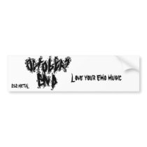 vnvnvn, Love your Emo music, 252 METAL bumper stickers
