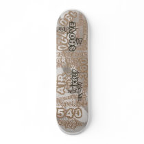 Vocab Sepia Skate Deck