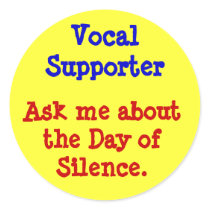 Vocal Supporter stickers by dhowie Vocal Supporter stickers