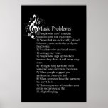 Vocalist Problems List posters
