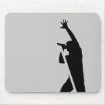Vocalist Silhouette Mousepad