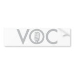 Vocals Bumper Stickers