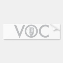Vocals Bumper Stickers