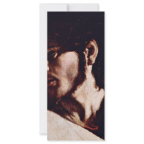 Vocation Of St. Matthew,  By Michelangelo Merisi Custom Rack Card