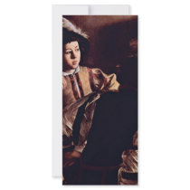 Vocation Of St. Matthew, Detail By Michelangelo Custom Rack Cards