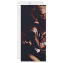 Vocation Of St. Matthew, Detail By MichelangeloM Personalized Rack Card