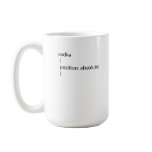 Vodka css class coffee mug
