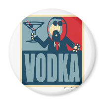 Vodka Party Refrigerator Magnet
