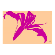 Vogue Daylily posters by littlewingdesign Vogue Daylily posters