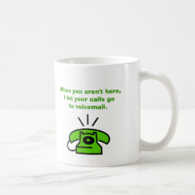 Voicemail mug