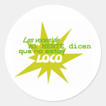 Voices in my mind stickers