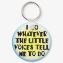 voices keychains by bsweet33 voices keychains