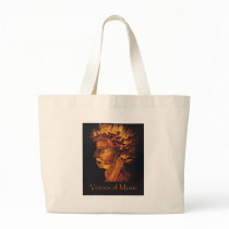 Voices of Music Fire Tote Tote Bags