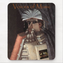 Voices of Music Librarian Mug mousepads by walvis2007 Voices of Music Librarian Mug mousepads