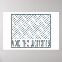 Void the Warranty Print