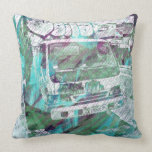 VOILA Le graffiti Truck SanFrancisco pillows